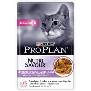 Purina Pro Plan Adult Delicate Digestion in salsa (tacchino)