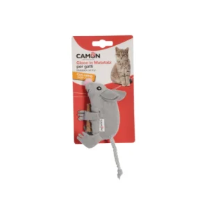 Camon Topo in poliestere e matatabi con catnip