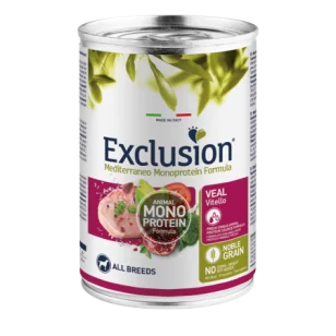 Exclusion Mediterraneo Monoprotein Noble Grain Adult (vitello)