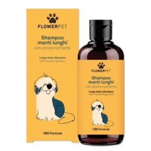 Flower Pet Shampoo per manti lunghi