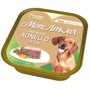 MonAmour Adult Paté per cani con agnello e riso