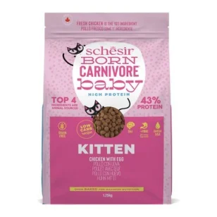 Schesir Born Carnivore Kitten (pollo e uovo)