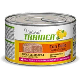 Natural Trainer Small & Toy Puppy-Junior umido (pollo)