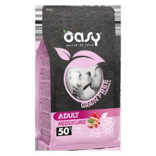 Oasy Adult Dog Grain Free Medium/Large (Maiale)