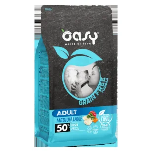 Oasy Adult Dog Grain Free Medium/Large (pesce)