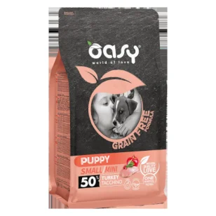Oasy Puppy Dog Grain Free Small/Mini (Tacchino)