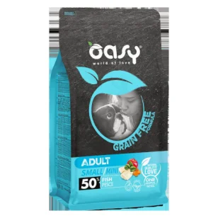 Oasy Adult dog Grain Free Small/Mini (pesce)