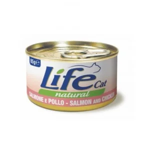 Life Natural Cat Natural in lattina (pollo e salmone)