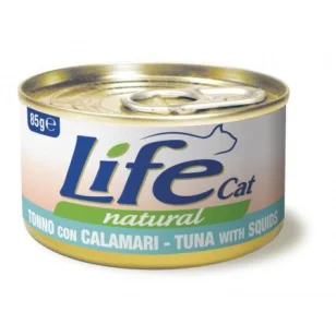 Life Natural Cat Natural in lattina (tonno e calamaro)
