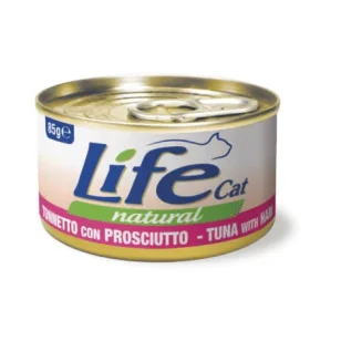 Life Natural Cat Natural in lattina (tonno e prosciutto)