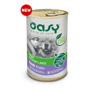 Oasy One Protein Umido Medium/Large all'Anatra