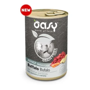 Oasy Grain-free Formula umido medium/large (bufalo)