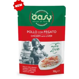 Oasy More Love Bustina con Pollo e Fegato