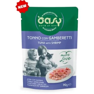 Oasy More Love bustina con tonno e gamberetti