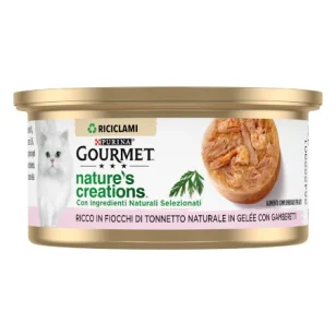 Purina Nature's Creations Tonnetto in Gelée con Gamberetti