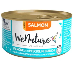 WeNature Salmone con Pesciolini Bianchi in jelly