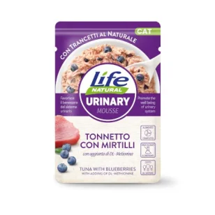Life Natural Natural urinary mousse in bustina (tonnetto con mirtilli)