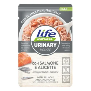 Life Natural Natural urinary mousse in bustina (salmone e alicette)