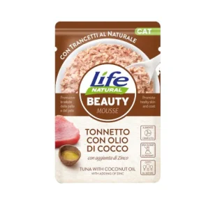 Life Natural Natural beauty mousse in bustina (tonnetto con olio di cocco)