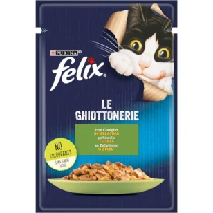 Purina Felix Le Ghiottonerie in Gelatina (Coniglio)
