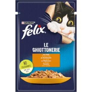 Purina Felix Le Ghiottonerie in Gelatina (Pollo)