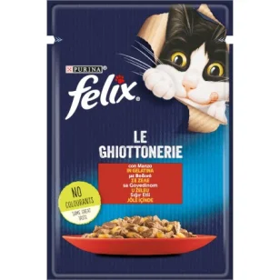 Purina Felix Le Ghiottonerie in Gelatina (Manzo)