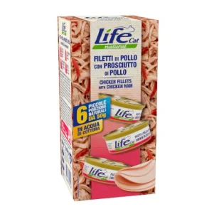 Life Natural Cat Natural Multipack (pollo e prosciutto)