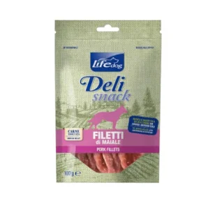 Life Natural Dog Deli snack natural filetti (maiale)