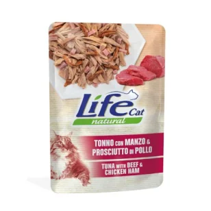 Life Natural Cat Natural (tonno con manzo e prosciutto)