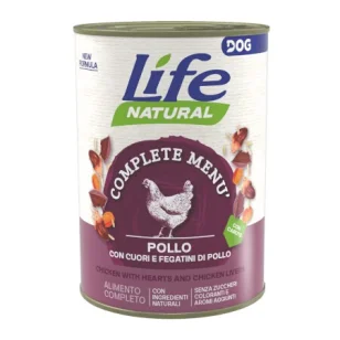 Life Natural Dog Nutrition Plus (pollo con cuori e fegatini)
