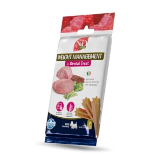 Farmina Dentral Treat N&D Quinoa Weight Management Mini (Agnello)