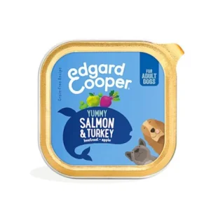 Edgard & Cooper Umido in vaschetta per cani (Salmone e Tacchino)