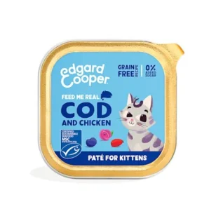 Edgard & Cooper Paté per Gattini (Merluzzo e Pollo)