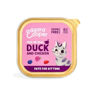 Edgard & Cooper Paté per gattini (Anatra e Pollo)