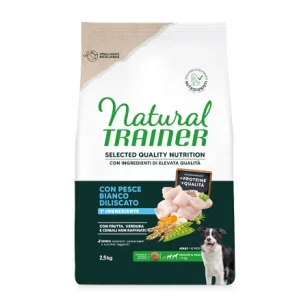 Natural Trainer Selected Quality Adult Medium/Maxi (pesce bianco)