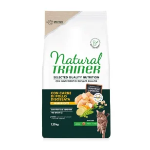 Natural Trainer Selected Quality Sterilised per gatti (pollo)