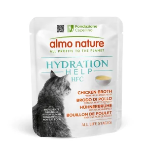 Almo Nature Hydration Help (brodo di pollo con filetti di pollo)