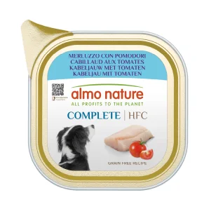 Almo Nature HFC Complete per cani (merluzzo con pomodori)