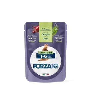 Forza 10 Botanicat adult sterilized paté 1-6 anni (quaglia)