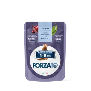 Forza 10 Botanicat adult sterilized paté 1-6 anni (acciughe)