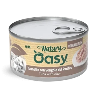 Oasy Natury in Brodo di Cottura Adult (Tonnetto con Vongole)