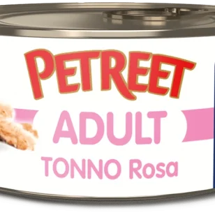 Petreet A10 Adult Tonno rosa (Tonno con Pesce dell'Oceano)