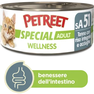 Petreet SA51 Special Adult Wellness (Tonno con riso integrale e acciughe)