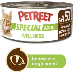Petreet SA53 Special Adult Wellness (Tonno con patate dolci e camomilla)