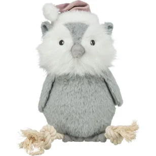 Trixie xmas gufo con corda in peluche