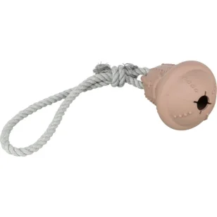 Trixie xmas campanello in gomma naturale con corda