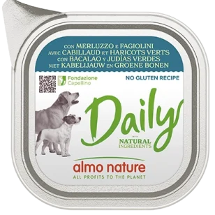 Almo Nature Daily Menù per cani (merluzzo e fagiolini)