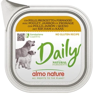 Almo Nature Daily Menù per cani (pollo, prosciutto e formaggio)