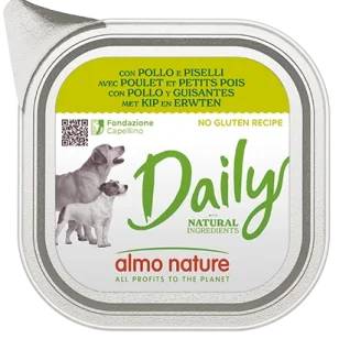 Almo Nature Daily Menù per Cani (Pollo e Piselli)