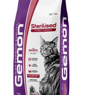 Gemon per gatti Sterilized (Manzo)